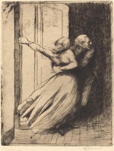 The Rape (Le Viol), c. 1886. Creator: Paul Albert Besnard.