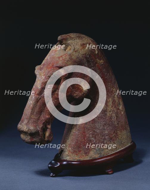 Horse's Head, 206 BC-AD 220. Creator: Unknown.