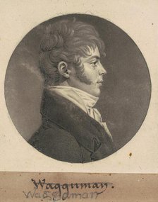 Thomas Ennalls Waggaman, 1808. Creator: Charles Balthazar Julien Févret de Saint-Mémin.