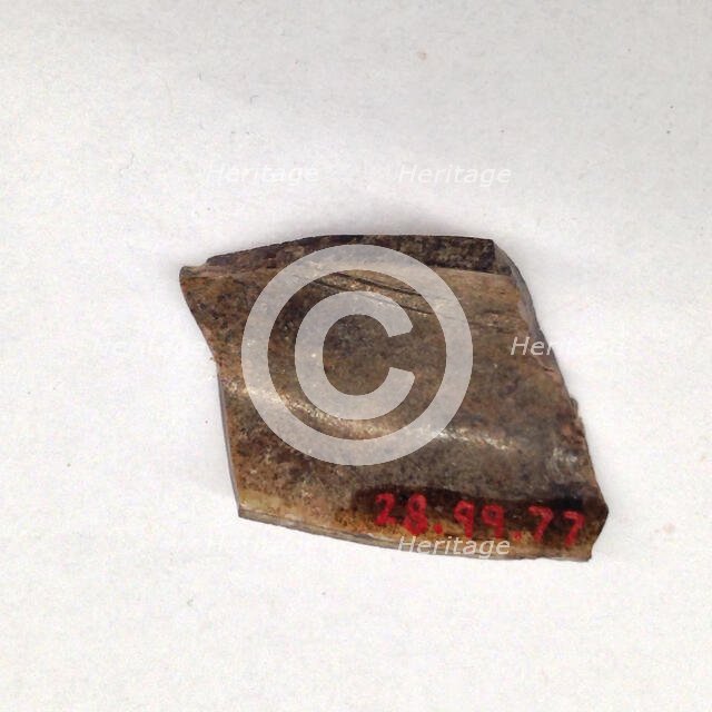 Fragment, European or Middle Eastern, ca. 1150-ca. 1250. Creator: Unknown.