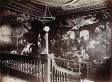 St Bartholomew's Hospital, London: stairway to the Grand Hall, c1908. Creator: Unknown.
