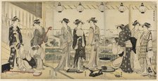 The Four Seasons in the South (Minami Shiki): Summer Scene, n.d. Creator: Utagawa Toyokuni I.