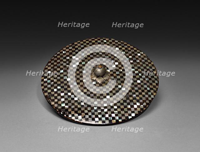 Wine Ewer (lid), late 1700's. Creator: Unknown.