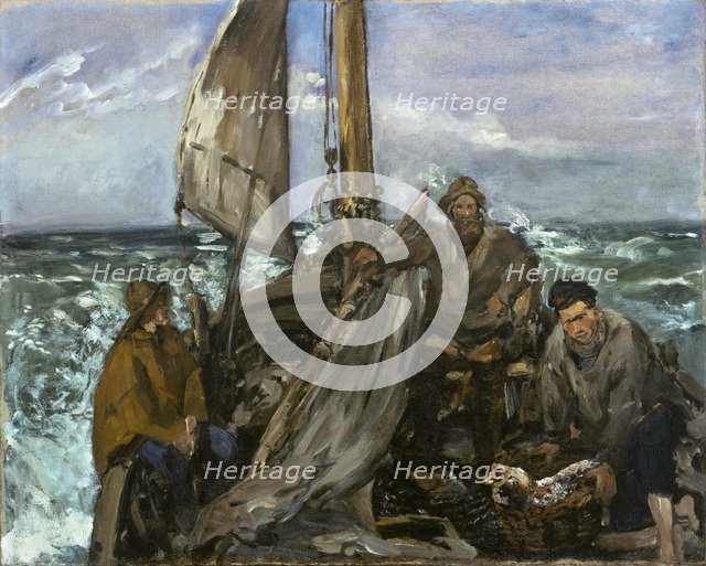 The Toilers of the Sea, 1873. Artist: Manet, Édouard (1832-1883)