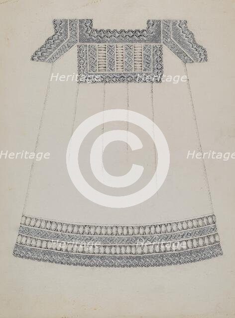 Chemise, c. 1936. Creator: Evelyn Bailey.