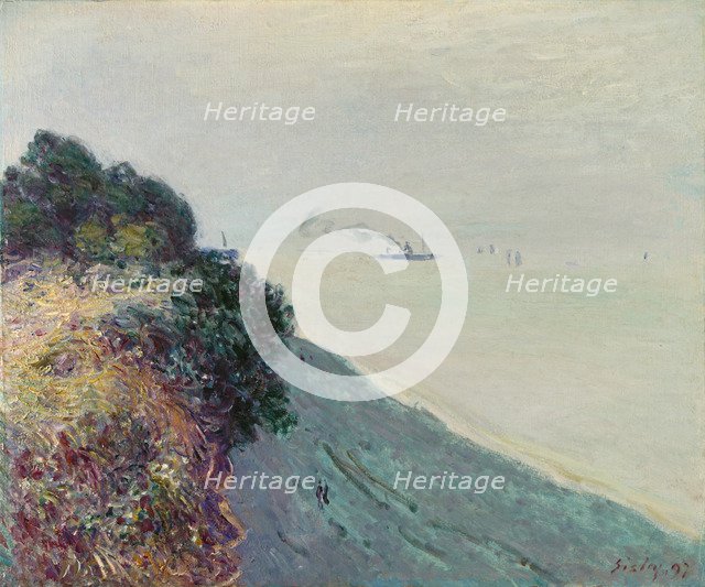 The Welsh coast. Artist: Sisley, Alfred (1839-1899)