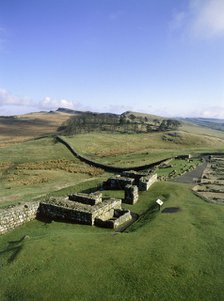 Housesteads Fort, Hadrian's Wall, Northumberland, 2010. Artist: Unknown.