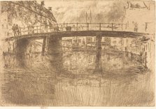 Bridge, Amsterdam, 1889. Creator: James Abbott McNeill Whistler.