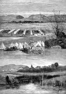 War sketches in South Africa: 1. Pretoria, capital of the Transvaal. 2. Heidelberg, Transvaal, 1881. Creator: Unknown.