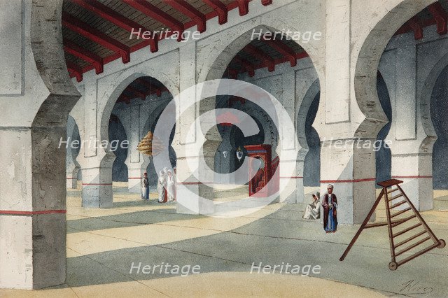 Great Mosque. Artist: Flores Ibáñez, Eduardo (active 1870-1889)