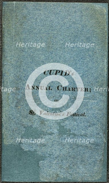 Cupid's Annual Charter, n.d. Creator: Unknown.