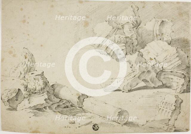 Architectural Fragments, n.d. Creator: Unknown.