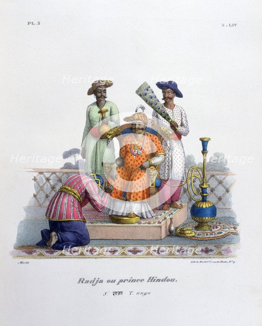 'Raja', 1828. Artist: Marlet et Cie