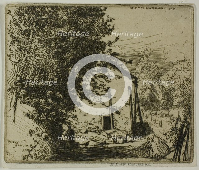 Little Poigny, 1906. Creator: Donald Shaw MacLaughlan.