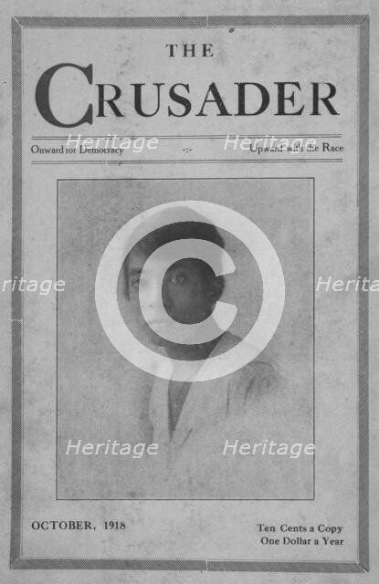 The Crusader; Onward for Democracy; Upward with Race; Mrs. James Conick, Jr., New York..., 1918-1922 Creator: Unknown.