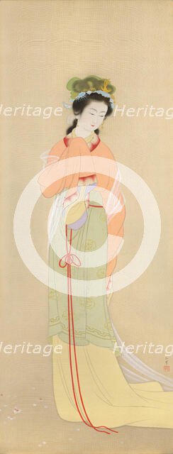 Spring Garden, 1935. Creator: Shoen, Uemura (1875-1949).