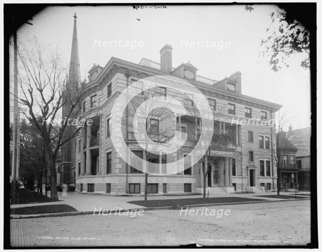 Dayton Club, Dayton, Ohio, c1902. Creator: William H. Jackson.