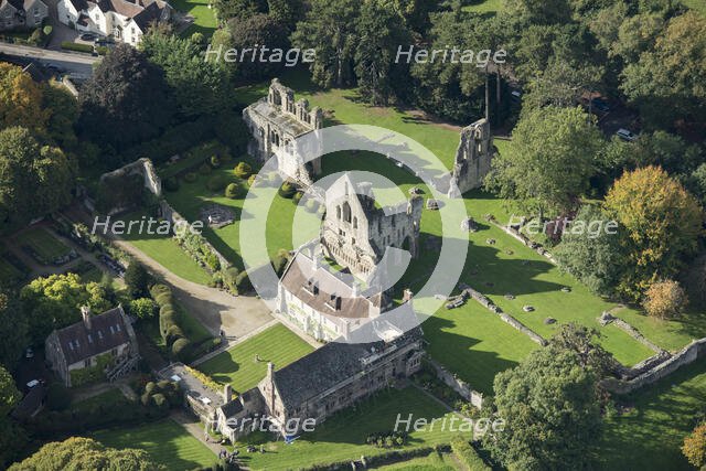 Wenlock Priory, the remains of a Cluniac Priory, Shropshire, 2017. Creator: Damian Grady.