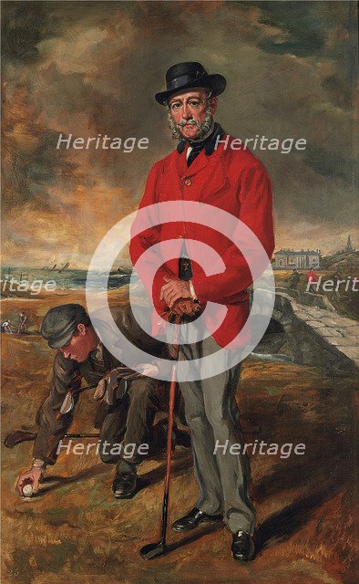 Portrait of John Whyte-Melville, of Bennochy and Strathkinness (1797-1883). Artist: Grant, Sir Francis (1803-1878)