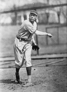 Bob Groom, Washington Al (Baseball), 1913. Creator: Harris & Ewing.