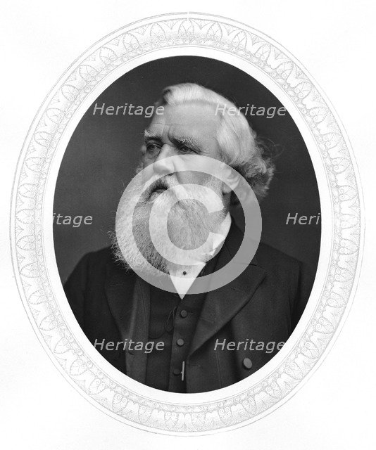 Austen Henry Layard, English archaeologist, politician and diplomat, c1880. Artist: Unknown