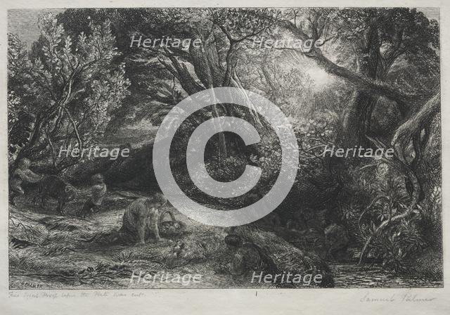 The Morning of Life, 1860-1861. Creator: Samuel Palmer (British, 1805-1881).