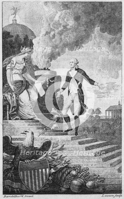 General Washington's Resignation, 1799. Creator: Alexander Lawson.
