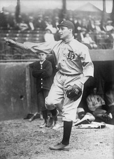 Baseball, Professional - Detroit Players, Dauss, 1914. Creator: Harris & Ewing.