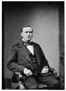 B. A. Harlan of Michigan, between 1870 and 1880. Creator: Unknown.