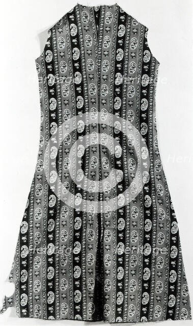 Fragment (From a Waistcoat), England, c. 1870. Creator: Unknown.