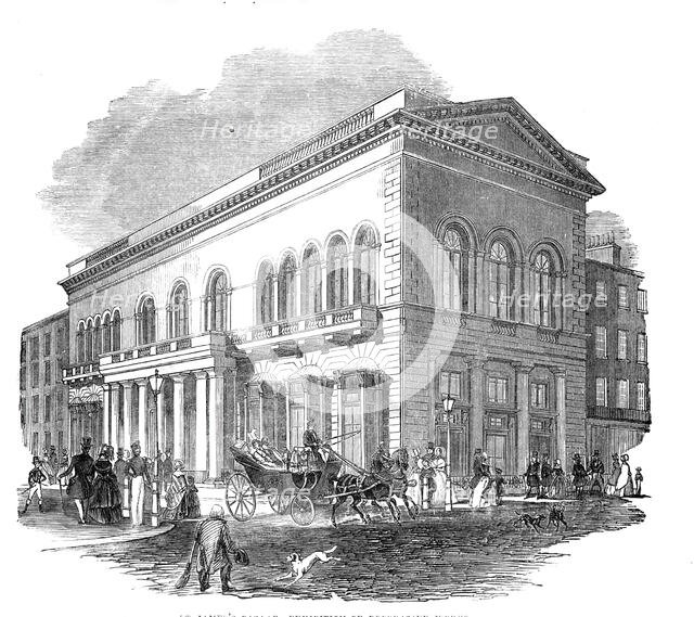 St James's Bazaar - exhibition of decorative works, 1844. Creator: Unknown.