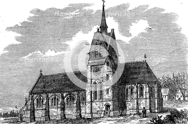 Bishop Patteson's Memorial Church, Norfolk Island, 1873. Creator: Unknown.