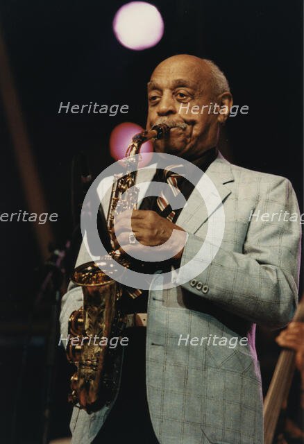 Benny Carter, Benny Carter's Swing America, North Sea Jazz Festival, Netherlands, 1991. Creator: Brian Foskett.