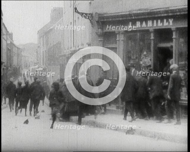 Fights Erupting in the Irish Free State, 1922. Creator: British Pathe Ltd.