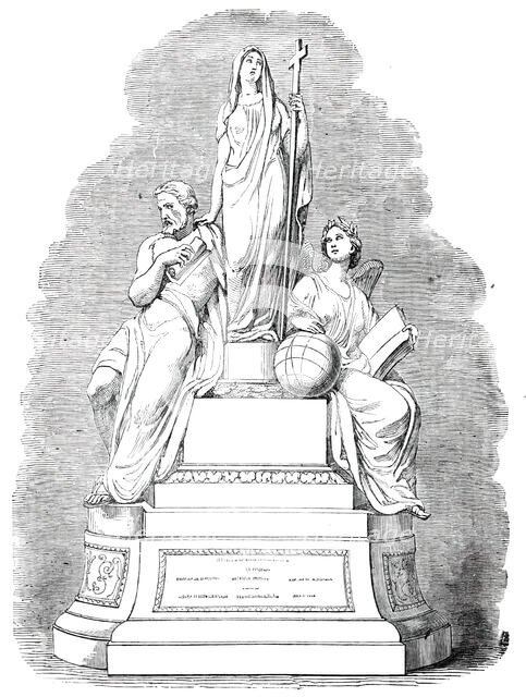 Plate Presented to the Rev. Dr. Tait, late of Rugby School, 1850. Creator: Unknown.