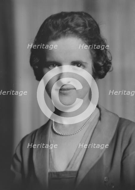 Friend of Miss Alice Carr, portrait photograph, 1918 Apr. 8. Creator: Arnold Genthe.