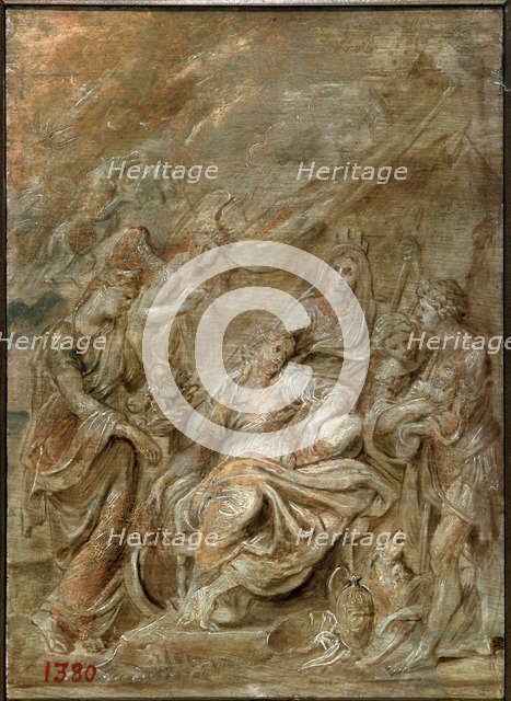 'Birth of the Dauphin, Louis XIII', 1622.  Artist: Peter Paul Rubens