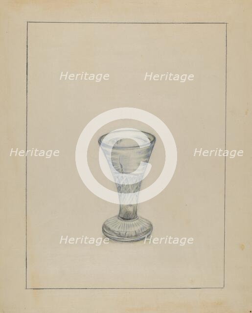 Glass, c. 1936. Creator: Nicholas Amantea.