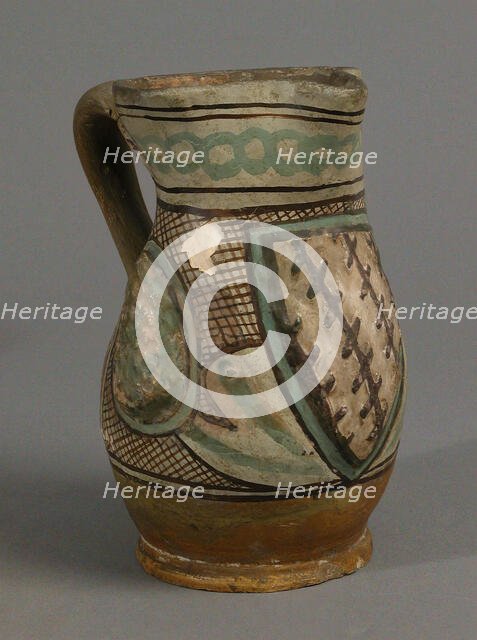Pitcher, Italian, early 15th century. Creator: Unknown.