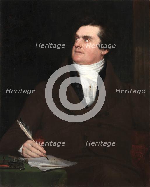 Colonel William Leete Stone, 1839. Creator: William Page (American, 1811-1885).