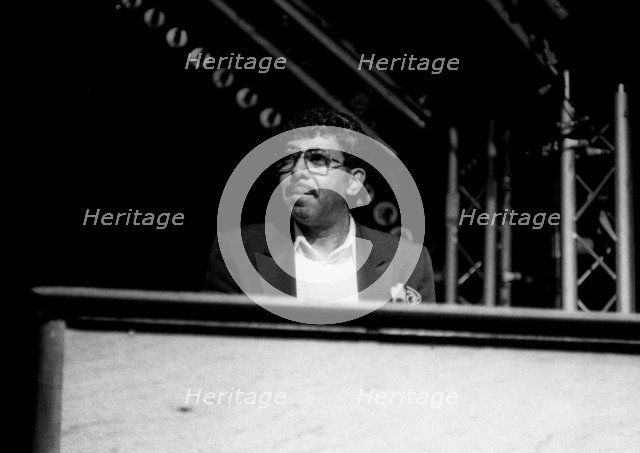 Jimmy McGriff, Top Rank Suite, Brighton, May 1989. Artist: Brian O'Connor.