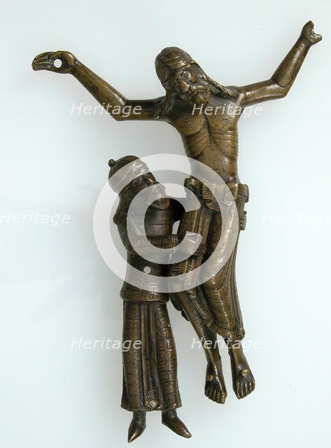 Figure of Christ from a Deposition Group, British (?), ca. 1125-50. Creator: Unknown.