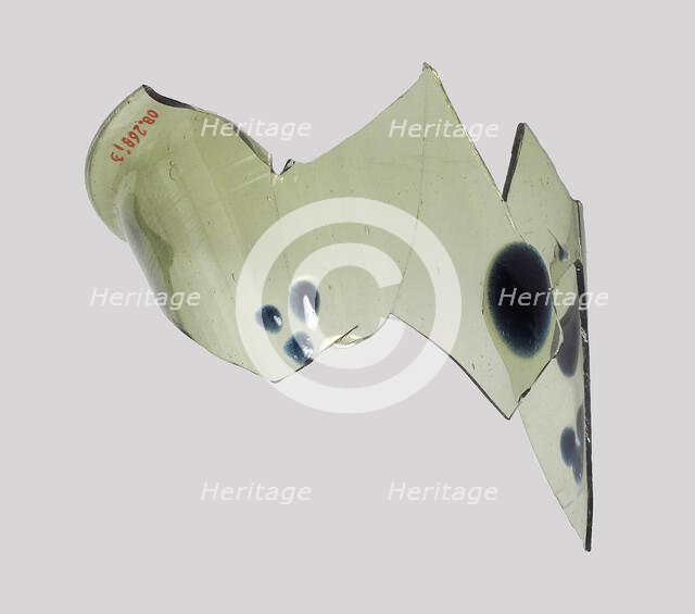 Vessel Fragment, Coptic, 4th-early 5th century. Creator: Unknown.