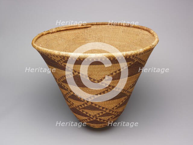 Burden Basket, 1870/80. Creator: Unknown.