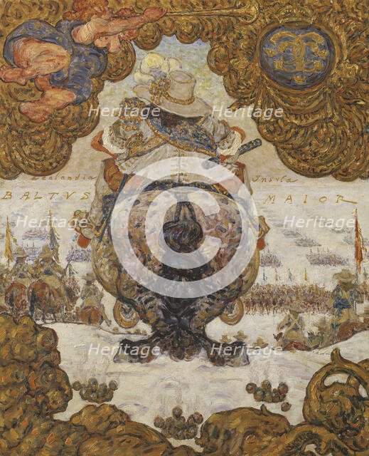 "Historic Backs", Second Series: Karl X of Sweden, 1918. Creator: Nils Kreuger.