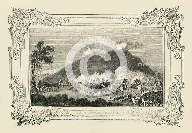 'Cavalry Action, September 21st', 1849. Creator: Unknown.