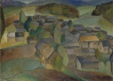 French landscape, 1917. Creator: Alvar Cawén.