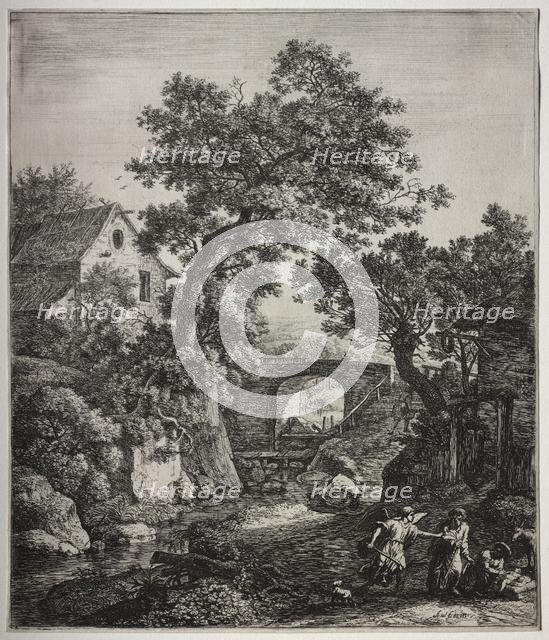 Sephora Circumcising Her Son. Creator: Anthonie Waterloo (Dutch, 1609/10-1690).