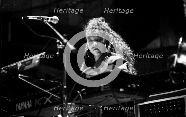 Patrice Rushen, JVC Capital Jazz Festival, Royal Festival Hall, London, July 1988.  Artist: Brian O'Connor.