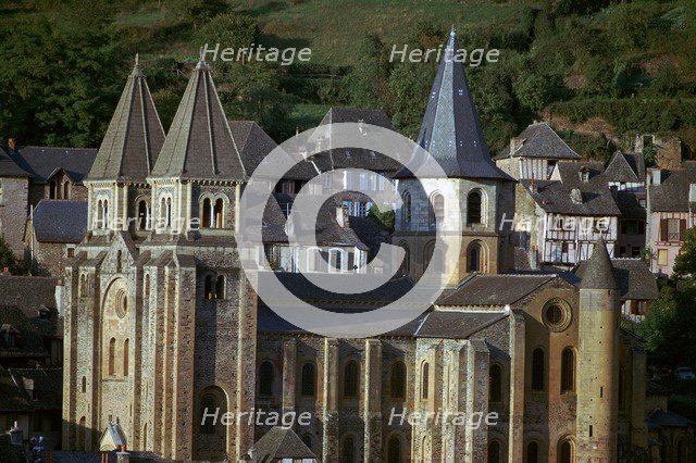 Abbey-Church of St Foy, 11th century. Artist: Unknown
